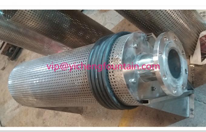 Stainless Steel Submerge / Submersible Fountain Pumps Shell For Protecting Inside Motor Any Sizes