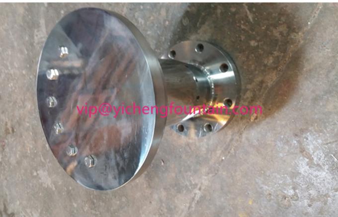 Laser Water Screen Fountain Nozzle Heads Flange Connection Making Water Film SS304