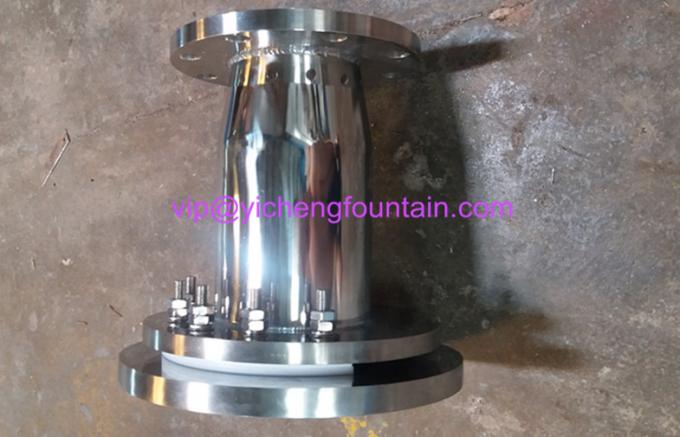 Laser Film Water Screen Fountain Nozzle Heads Flange Connection Making Water Film