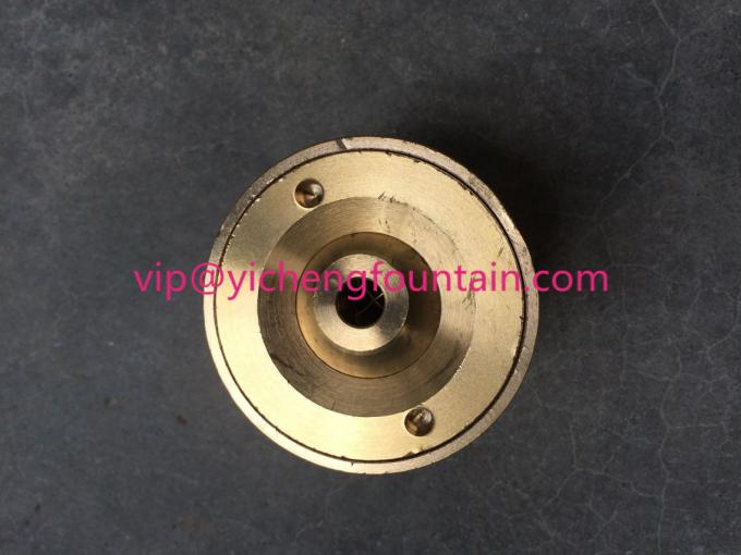 Adjustable Dry Straight Spray Water Fountain Nozzles Brass Material DN25 Connection